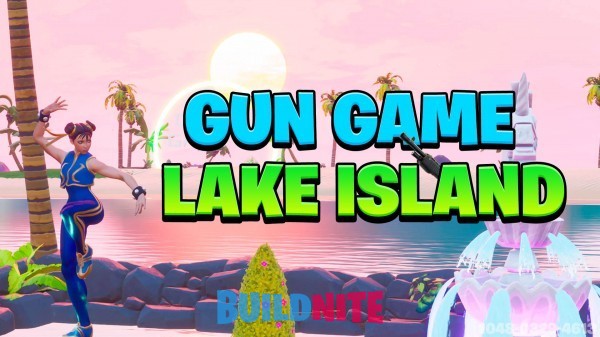 Preview map GUN GAME LAKE ISLAND