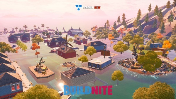Preview map 2V2 FLOODED TOWN